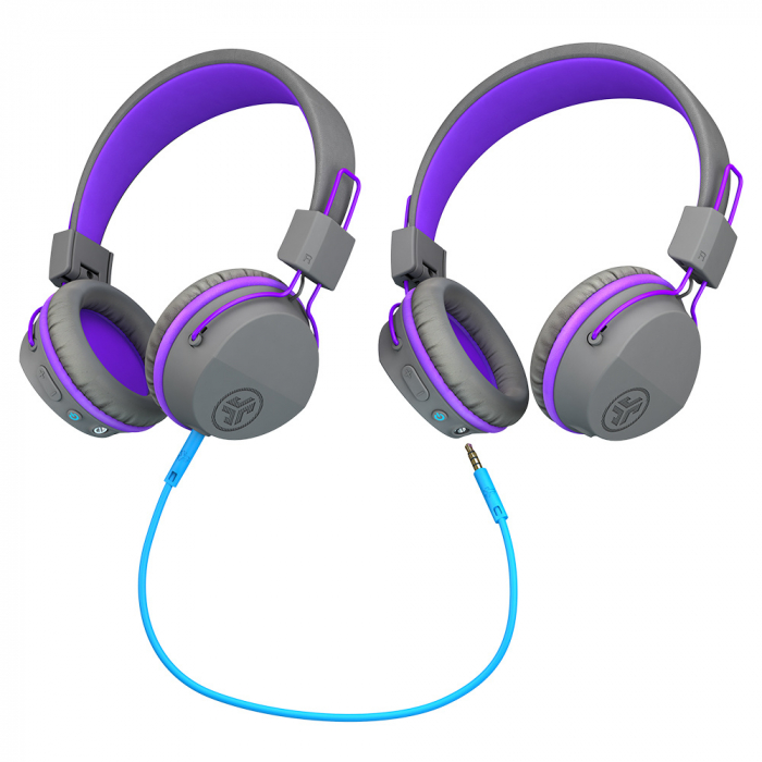 JLAB JBuddies Studio Kids Wireless (2020) - Graphite / Purple [4]