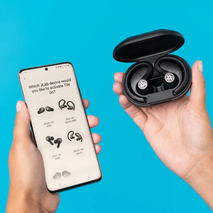 JLAB JBuds Air Sport True Wireless Earbuds - Black [3]