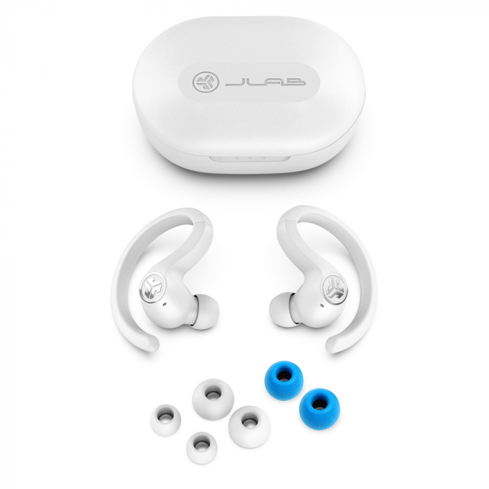JLAB JBuds Air Sport True Wireless IP66 Sweat & water Resistant - White [3]