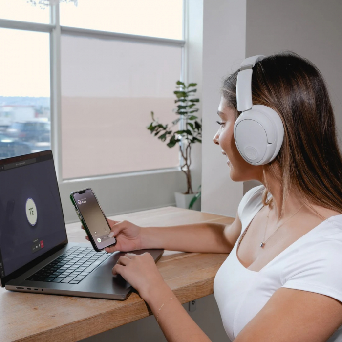 JLAB JBuds Lux ANC Headphones - Cloud White [7]