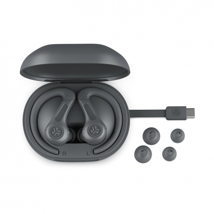 JLAB JBuds Sport ANC 4 True Wireless Earbuds - Graphite [2]