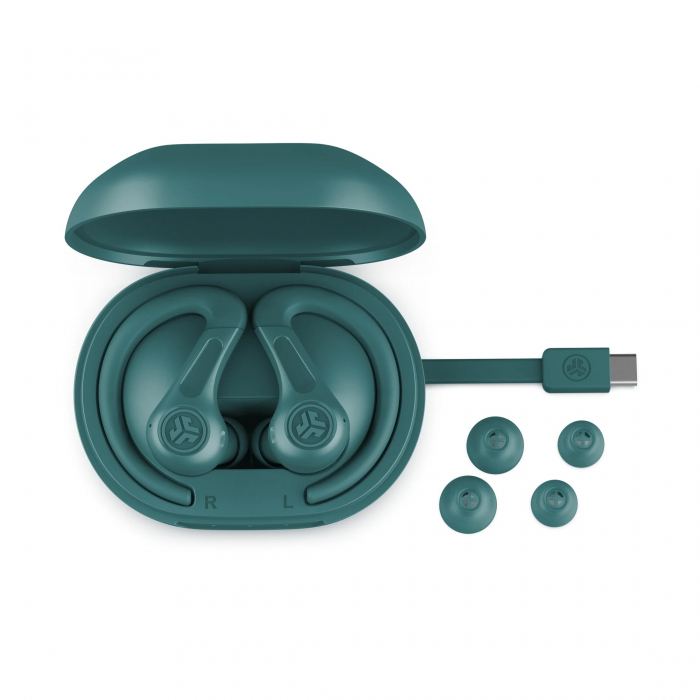 JLAB JBuds Sport ANC 4 True Wireless Earbuds - Teal [2]