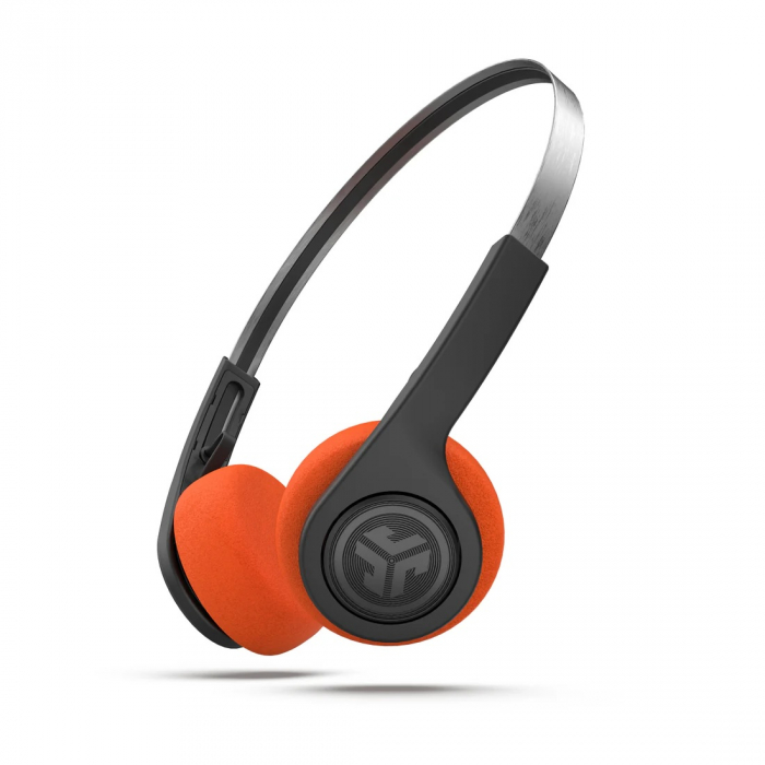 JLAB Rewind Wireless Retro 2 Headphones - Black [1]