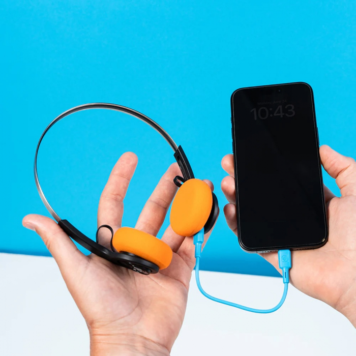 JLAB Rewind Wireless Retro 2 Headphones - Black [6]