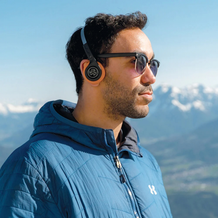 JLAB Rewind Wireless Retro 2 Headphones - Black [5]
