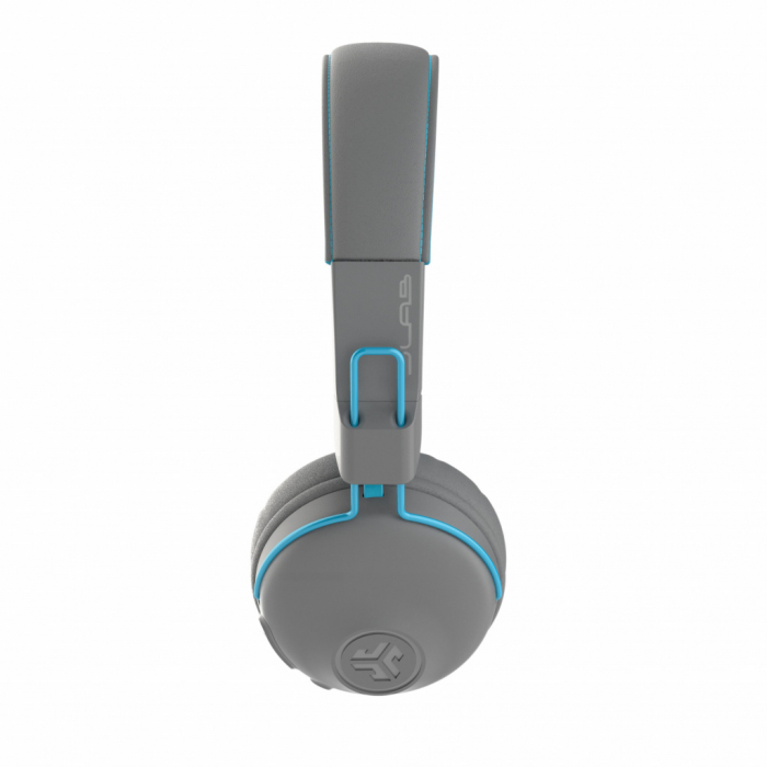 JLAB Studio Wireless On Ear Headphones Grey/Blue [2]