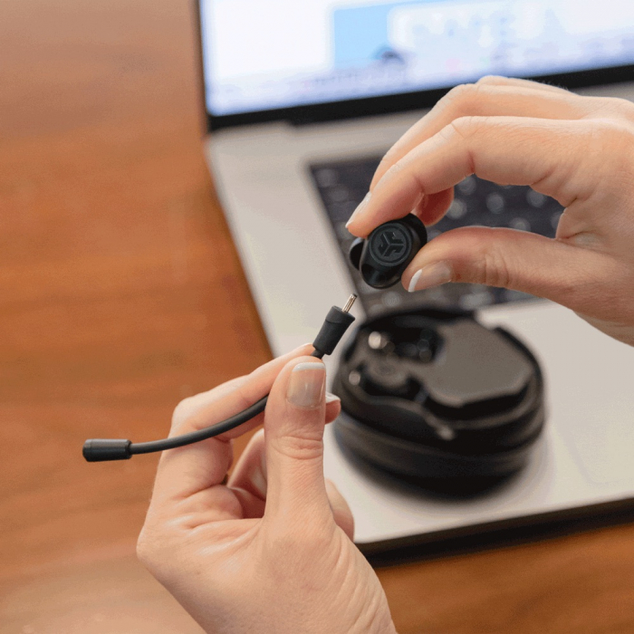 JLAB Work Buds True Wireless Earbuds - Black [11]