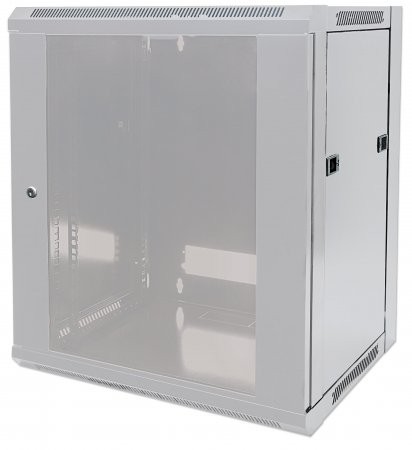 Cabinet 19"  fixare pe perete, Flatpack, Intellinet9U, Grey, 500 (h) x 570 (w) x 600 (d) mm  [1]