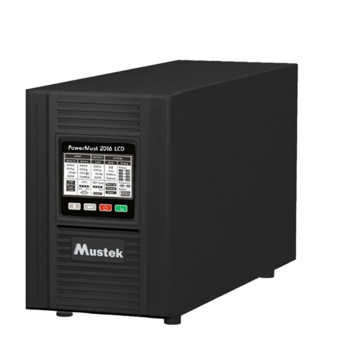 UPS MUSTEK PowerMust  2016 online LCD (2KVA), IEC  [1]