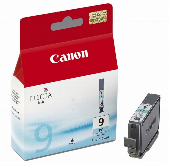Cartus cerneala Original Canon PGI-9PC Photo Cyan, compatibil Pro 9500, 14 ml  [1]