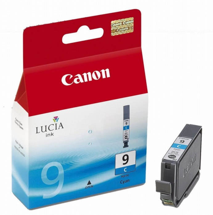 Cartus cerneala Original Canon PGI-9C Cyan, compatibil PIXMA Pro 9500, 14 ml  [1]