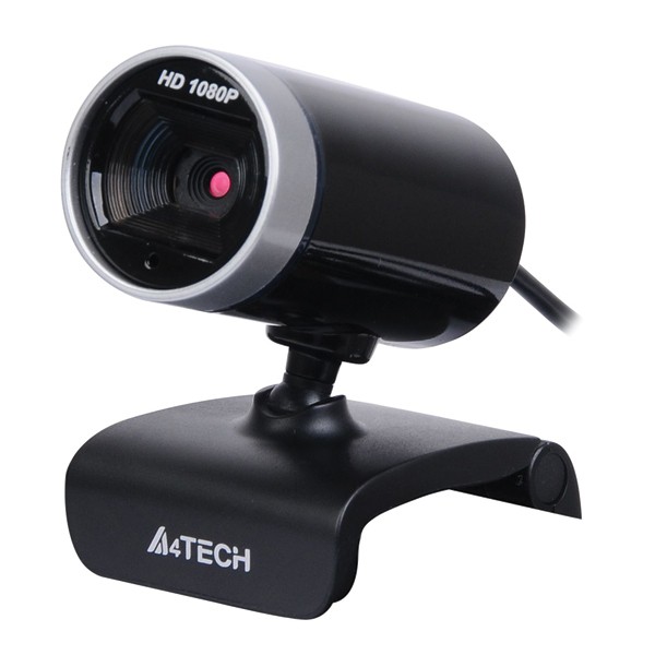 Camera Web cu microfon A4TECH , USB2.0, senzor Full HD 1080p, rezolutie video: 2MP si foto: 16MP software, clema de prindere, culoare: negru [1]