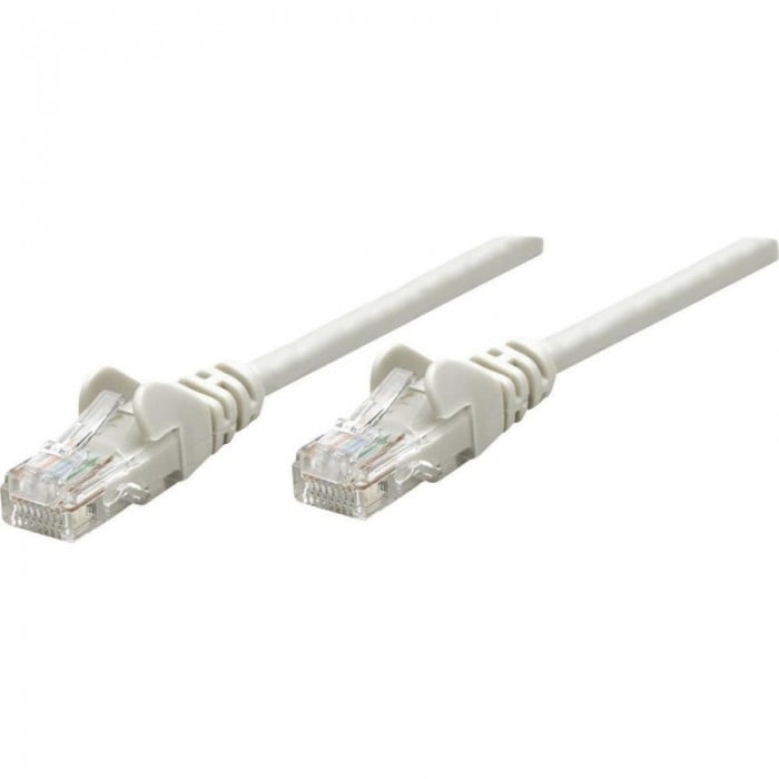 CABLU UTP Patch cord Cat6, S/FTP, LSOH, RJ45-Male/RJ45-Male, 10.0 m, Grey, Polybag  [1]