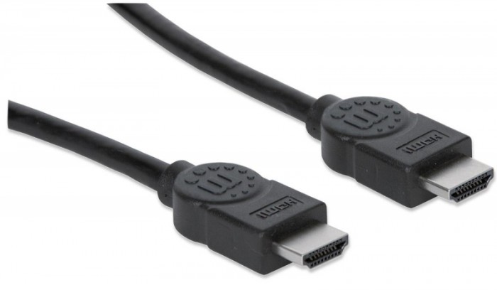 Cablu Date HDMI , HDMI-Male/HDMI-Male, 15.0m, Black, Polybag  [1]