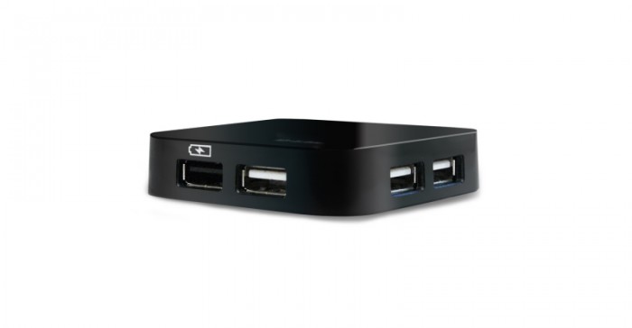 HUB USB2.0, 4 porturi, adaptor 5V, negru, D-Link  [1]