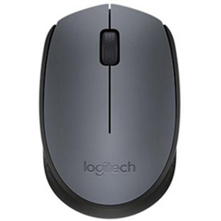 MOUSE Logitech  "M170" Wireless Mouse, grey  [1]