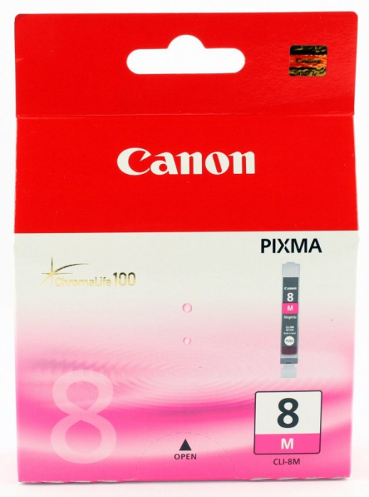 Cartus cerneala Original Canon CLI-8M Magenta, compatibil iP4200  [1]