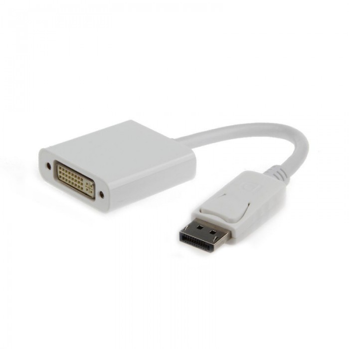 Adaptor GEMBIRD DisplayPort la DVI T/M, 10cm, White  [1]