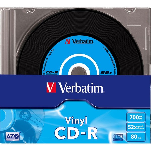 CD-R Verbatim DATALIFE PLUS 52X 700MB 10PK SC VINYL  [1]