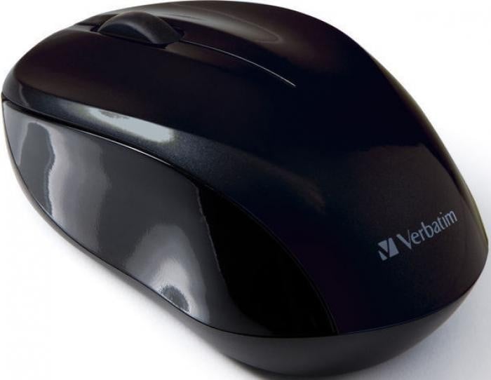 MOUSE WIRELESS Verbatim "Go Nano Wireless Mouse" 2.4GHz 1600 DPI black  [1]