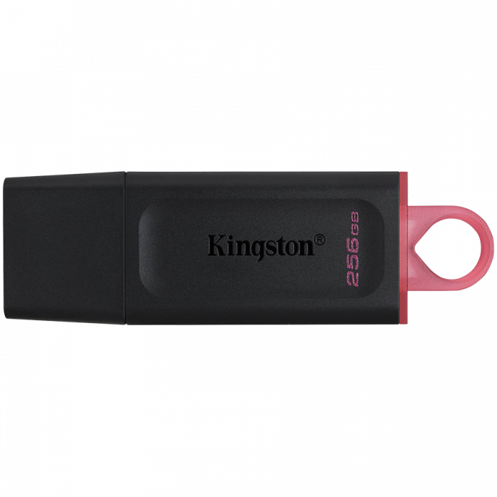 Kingston 256GB Portable USB 3.2 Gen 1 DataTraveler Exodia S (Black/Orange) [1]