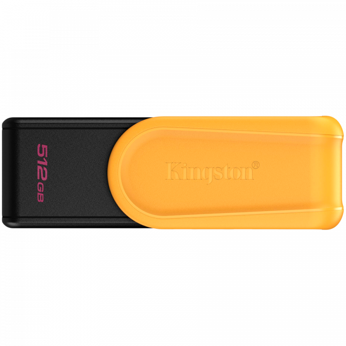 Kingston 512GB Portable USB 3.2 Gen 1 DataTraveler Exodia S (Black/Yellow) [1]