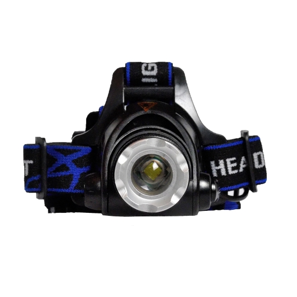 LANTERNA LED SPACER headlamp (CREE T6), 500 lm,   high-strength aerospace aluminum alloy, high,low,or strobe output, battery: 4 x AA "SP-HLAMP-HQ" [1]