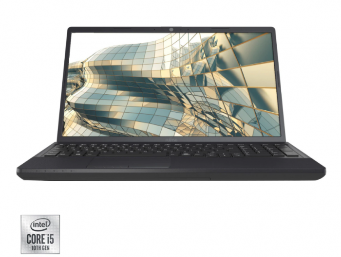 Laptop Fujitsu Lifebook A3510 cu procesor Intel Core i5-1035G1 pana la 3.60 GHz, 15.6", Full HD, 8GB, 256GB SSD, Intel UHD Graphics, No OS, Black - FPC04924BP [2]