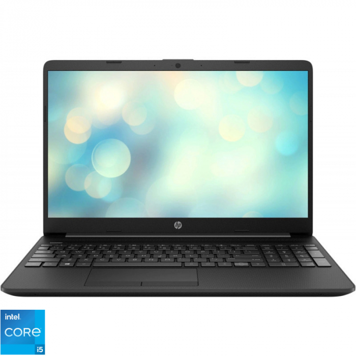 Laptop HP 15.6'' 15-dw3034nq, FHD, Procesor Intel® Core™ i5-1135G7 (8M Cache, up to 4.20 GHz), 8GB DDR4, 512GB SSD, Intel Iris Xe, Free DOS, Black [4]