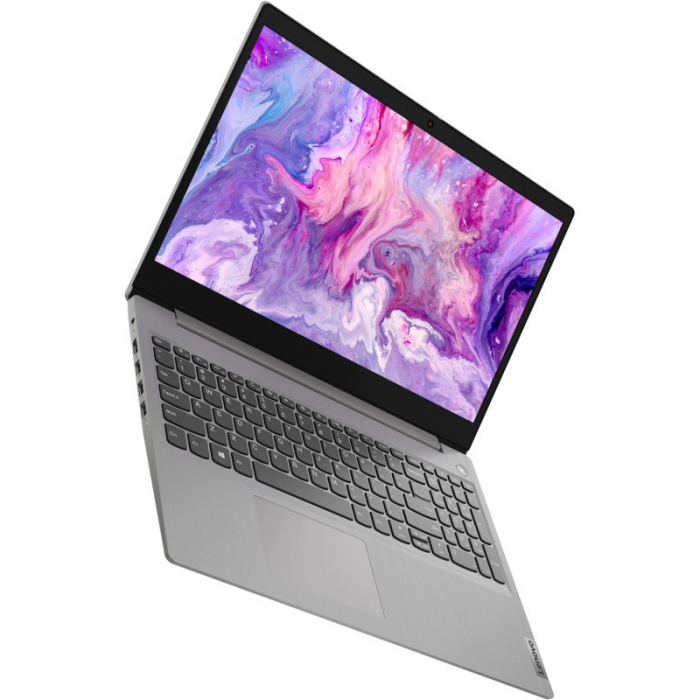 Laptop Lenovo 15.6'' IdeaPad 3 15IGL05, HD, Procesor Intel® Celeron® N4120 (4M Cache, up to 2.60 GHz), 4GB DDR4, 256GB SSD, GMA UHD 600, Free DOS, Platinum Grey [3]