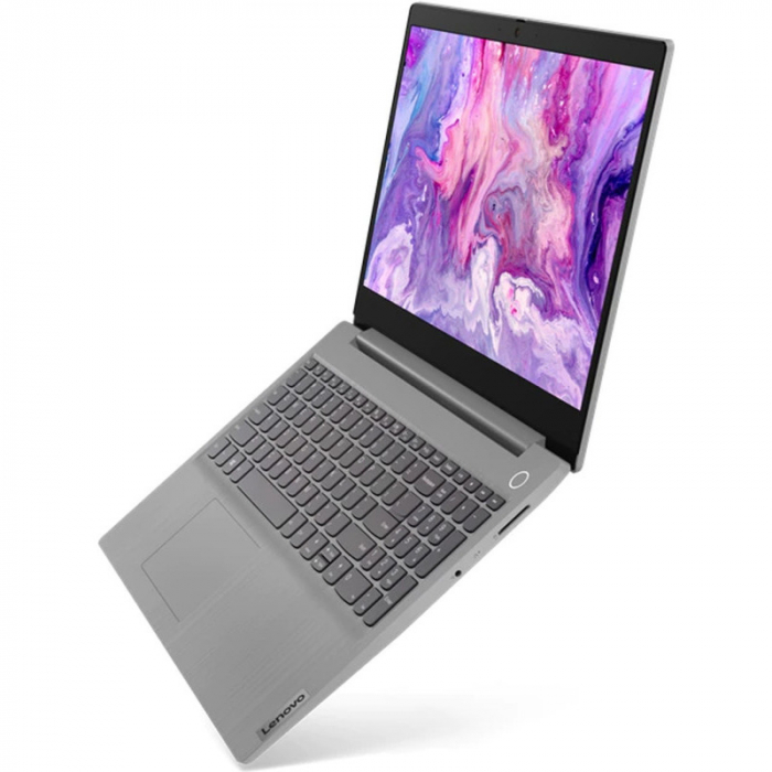 Laptop Lenovo 15.6'' IdeaPad 3 15IGL05, HD, Procesor Intel® Celeron® N4120 (4M Cache, up to 2.60 GHz), 4GB DDR4, 256GB SSD, GMA UHD 600, Free DOS, Platinum Grey [4]