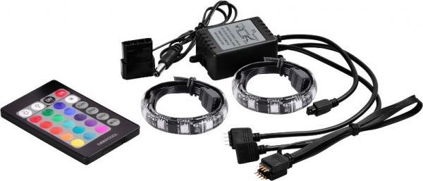 LED DeepCool RGB COLOR light strip, 3 culori, telecomanda "RGB350" [1]
