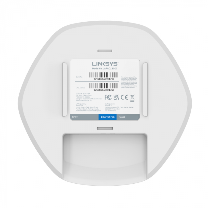 Linksys AC1300 Mu-Mimo Cloud Managed Indoor Ap TAA - White [3]