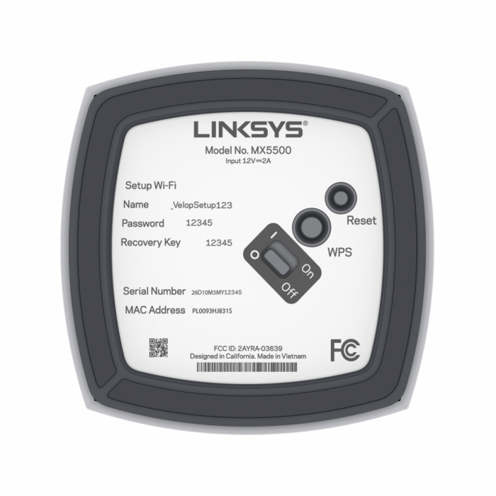 Linksys Atlas Pro 6 Whole-Home Mesh Wifi 6 MX5501 AX5400 Dual Band 1-Pack - White [4]