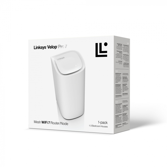 Linksys Velop MBE7001 Tri-Band Mesh WiFi 7 Router [4]