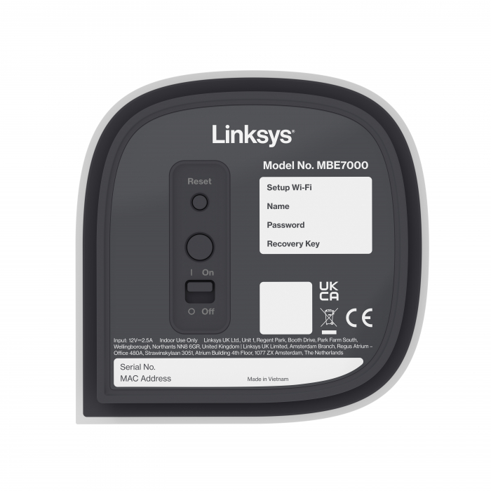 Linksys Velop MBE7001 Tri-Band Mesh WiFi 7 Router [7]