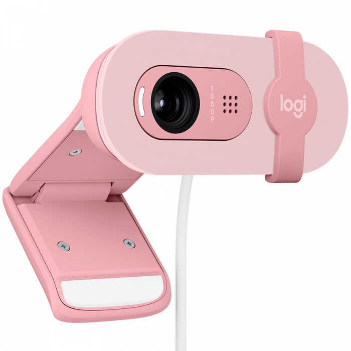 LOGITECH Brio 100 Full HD Webcam - ROSE - USB [3]