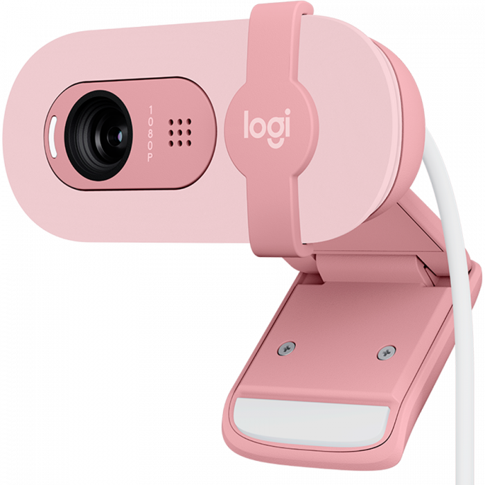 LOGITECH Brio 100 Full HD Webcam - ROSE - USB [2]