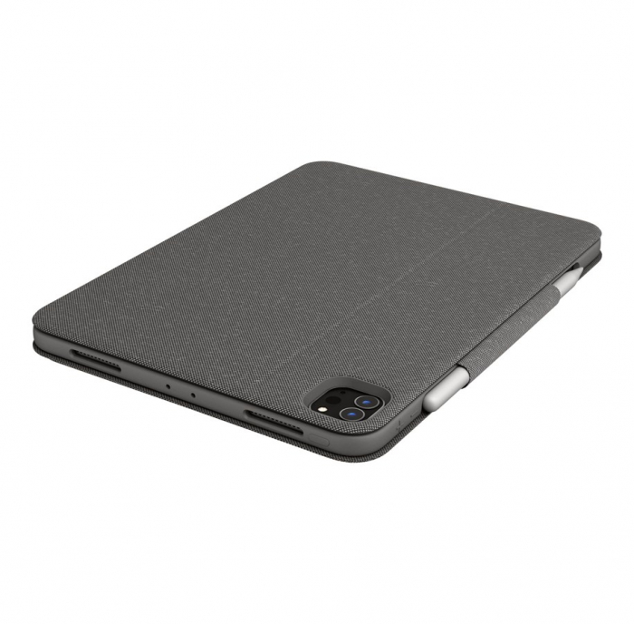 Logitech Folio Touch Backlit keyboard case with trackpad for iPad Air(R) (4th & 5th generation) - Oxford Grey - US [4]