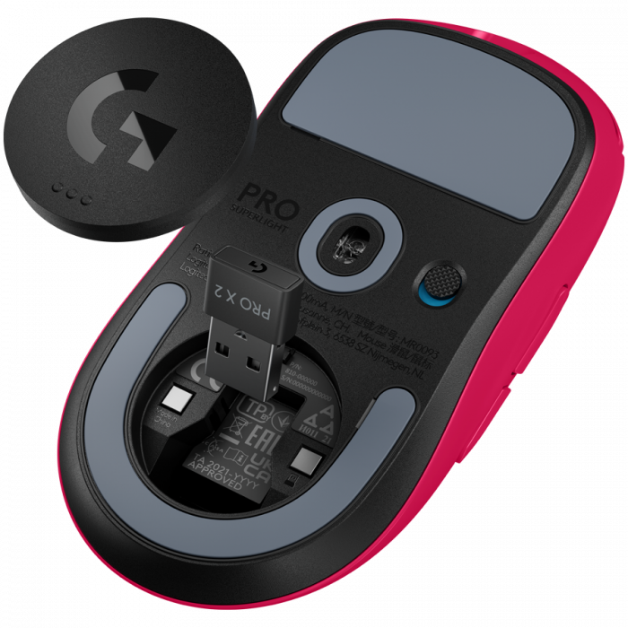 LOGITECH G PRO X SUPERLIGHT 2 LIGHTSPEED Gaming Mouse - MAGENTA [4]