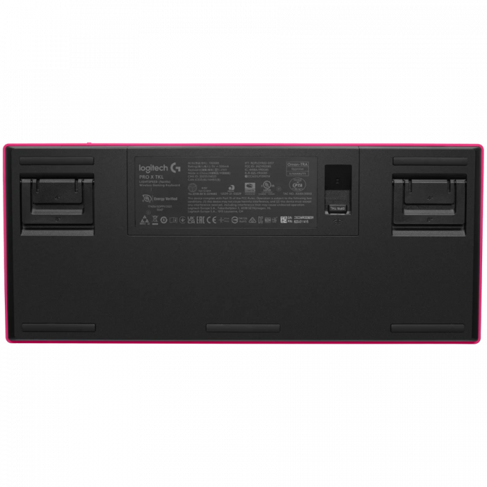 LOGITECH G PRO X TKL LIGHTSPEED Mechanical Gaming Keyboard - MAGENTA - US INT'l - TACTILE [4]
