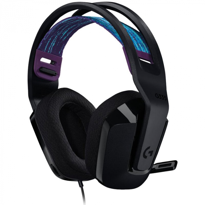 LOGITECH G335 Wired Gaming Headset - BLACK - 3.5 MM - EMEA - 914 [3]