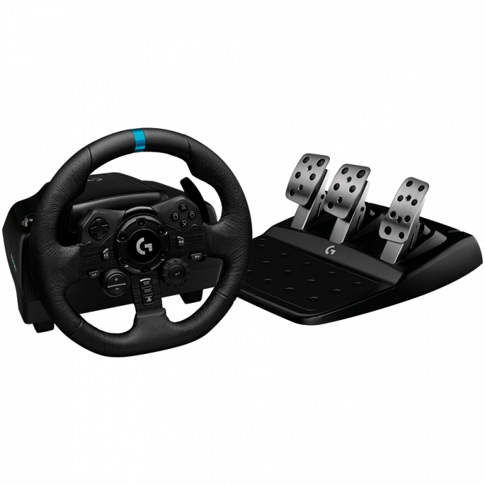 LOGITECH G923 Racing Wheel and Pedals - PC/PS - BLACK - USB [2]