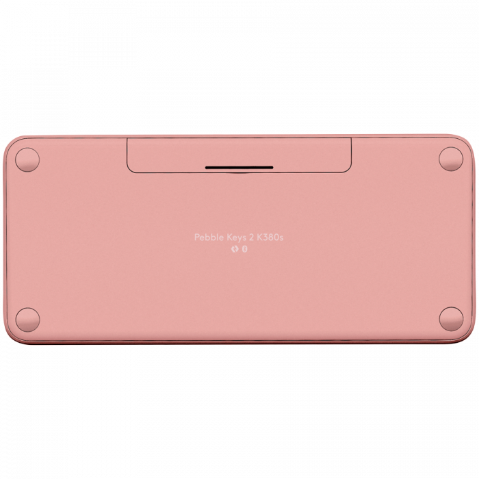Logitech Pebble Keys 2 Slim, minimalist Bluetooth keyboard with customizable keys - Tonal Rose - US [3]