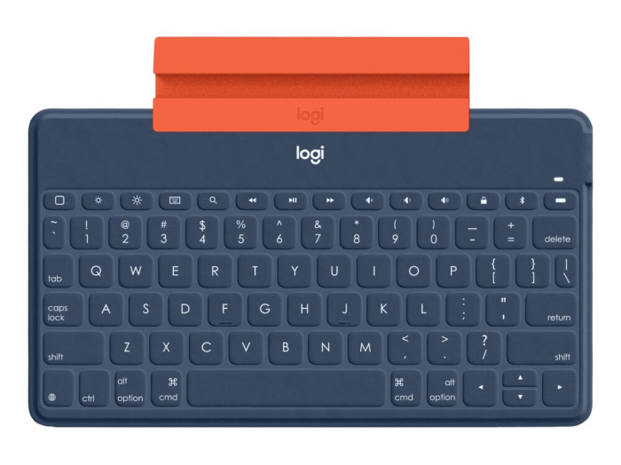 Logitech Keys-to-go Ultra-light, Ultra-Portable Bluetooth Keyboard for iPhone, iPad, Apple TV and Mac - ClassicBlue - UK [1]
