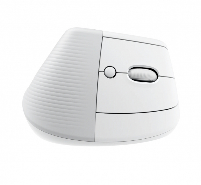 Logitech Lift for Mac Vertical Ergonomic Mouse - Off-White/Pale Grey [2]