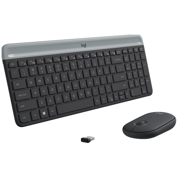 LOGITECH MK470 Slim Wireless Combo - GRAPHITE - US INT'L [2]