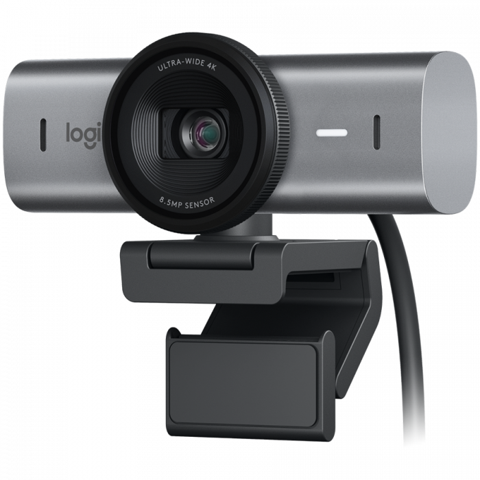 LOGITECH MX Brio 4K Ultra HD Webcam - GRAPHITE - 2.4GHZ - EMEA28-935 - B2C [1]