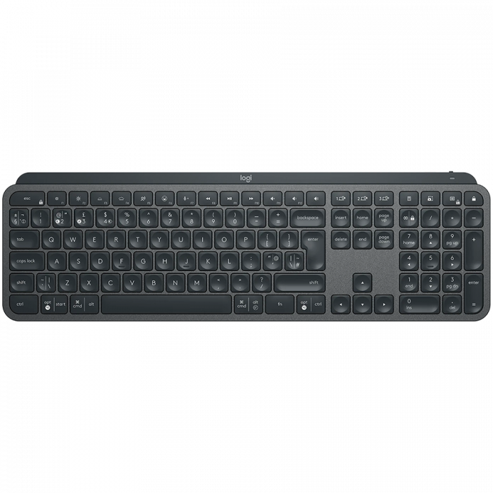 LOGITECH MX Keys Bluetooth Illuminated Keyboard - GRAPHITE- US INT'L - B2B [1]
