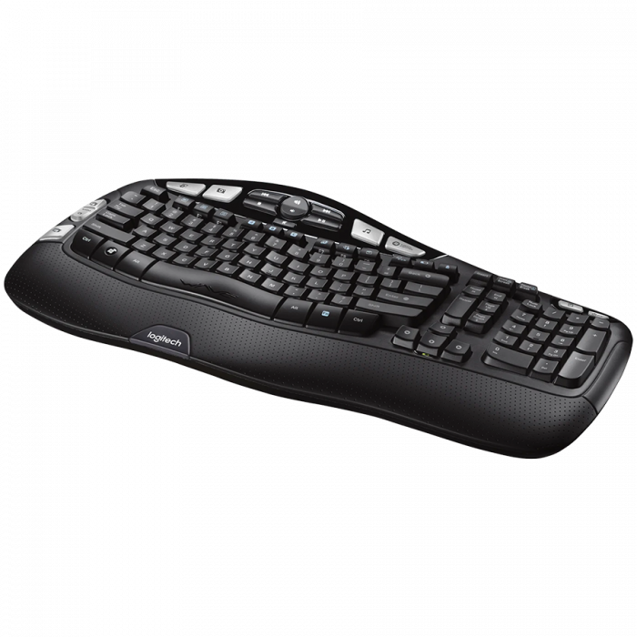 LOGITECH Wave Bluetooth ergonomic keyboard - GRAPHITE - US INT'L [2]